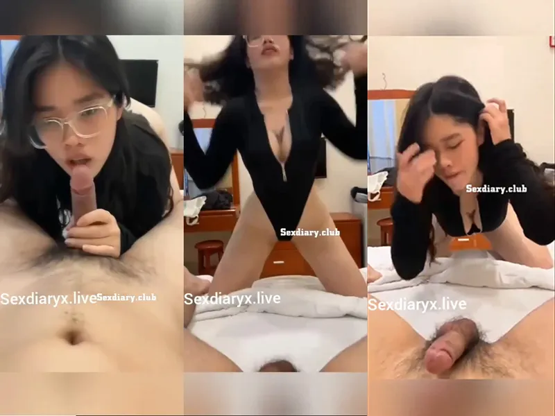 Em rau vú đẹp kính cận mút cây hàng điêu luyện